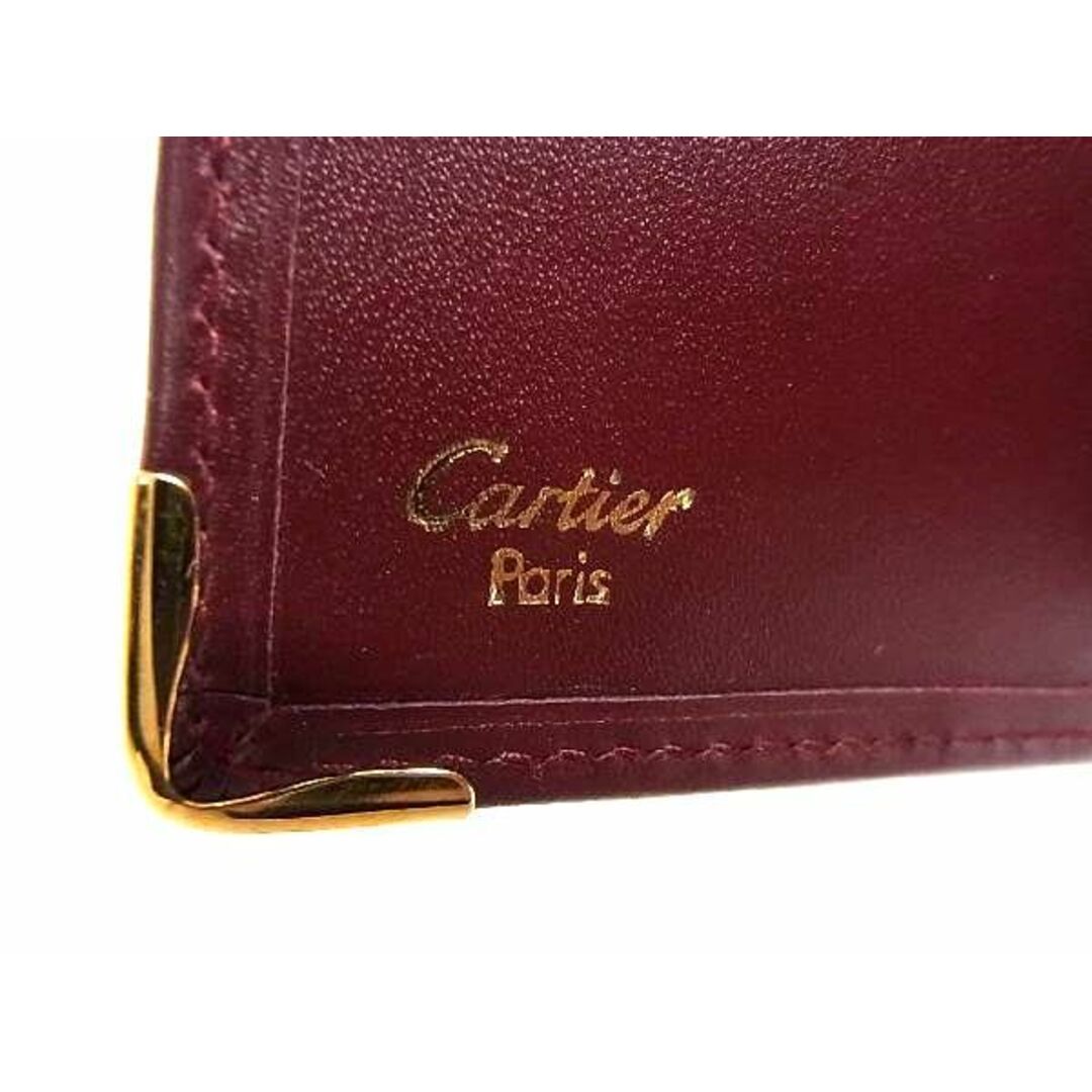 Cartier(カルティエ)の■新品■未使用■ Cartier カルティエ マストライン レザー 二つ折り 長財布 ウォレット レディース ボルドー系 BJ2513  レディースのファッション小物(財布)の商品写真