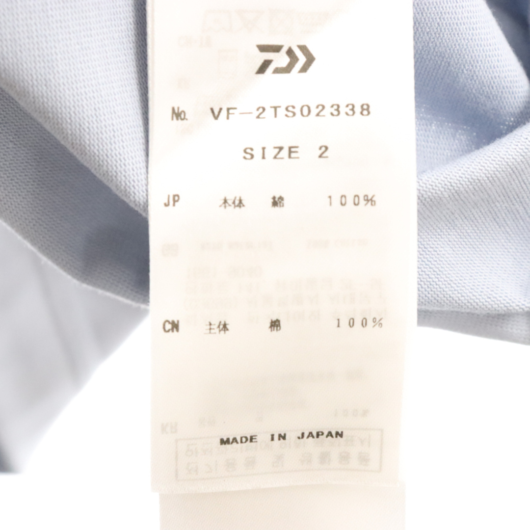 D-VEC ディーベック セーラーカラー 半袖Tシャツ ブルー VF-2TS02338 メンズのトップス(Tシャツ/カットソー(半袖/袖なし))の商品写真