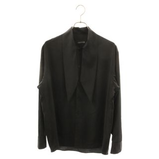 LAD MUSICIAN - LAD MUSICIAN ラッドミュージシャン BOW COLLAR BIG SHIRT バウ カラー ビッグ長袖シャツ ブラック 2223-104