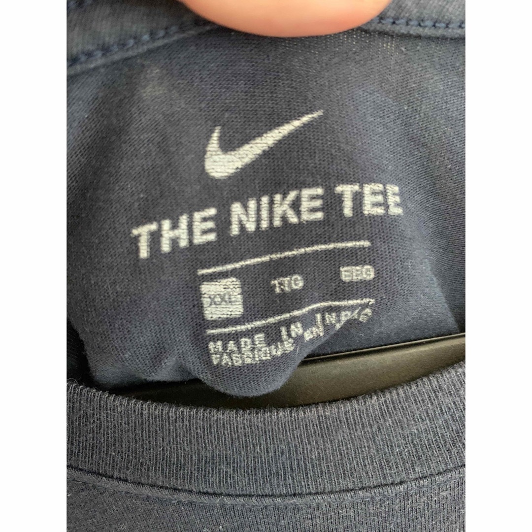 NIKE(ナイキ)のNIKE Tシャツ　just do it 紺色　XXL  メンズのトップス(Tシャツ/カットソー(半袖/袖なし))の商品写真