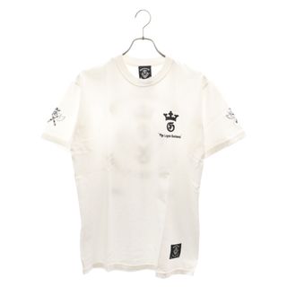 Gaboratory/Gabor ガボラトリー/ガボール Atelier Mark T-shirt アトリエマーク フロントプリント クルーネック半袖Tシャツ ホワイト(Tシャツ/カットソー(半袖/袖なし))