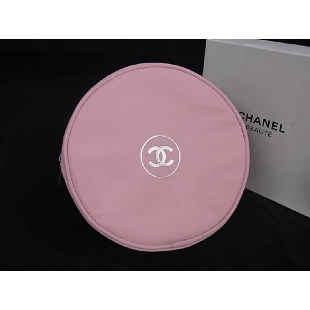 CHANEL(シャネル)の■新品■未使用■ CHANEL シャネル ココマーク キャンバス メイクポーチ マルチケース 小物入れ レディース ピンク系 FA4151  レディースのファッション小物(ポーチ)の商品写真