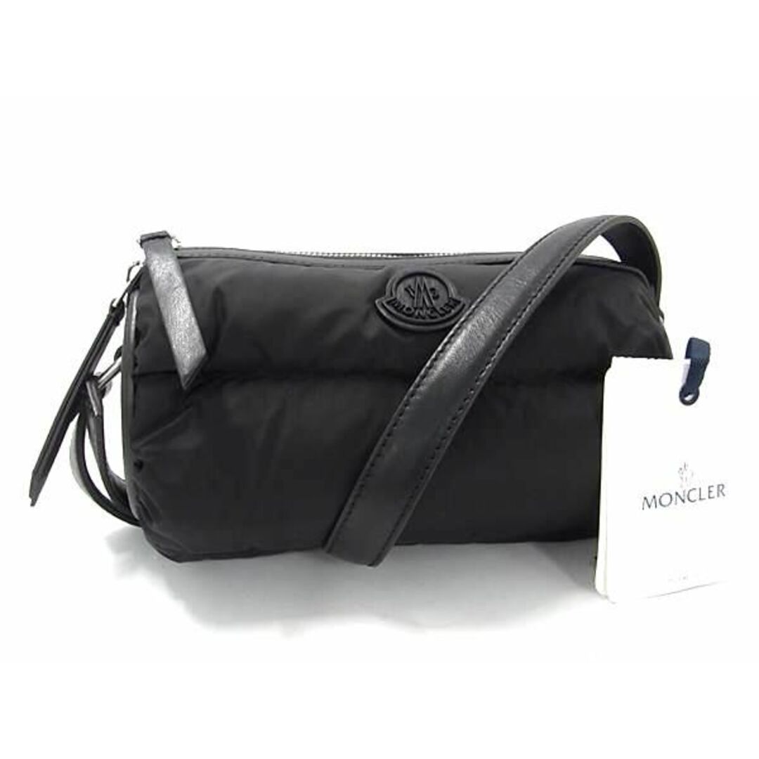 MONCLER(モンクレール)の■極美品■ MONCLER モンクレール ケオニ ナイロン 円柱型 ショルダーバッグ クロスボディ ブラック系 FA7356  レディースのアクセサリー(その他)の商品写真