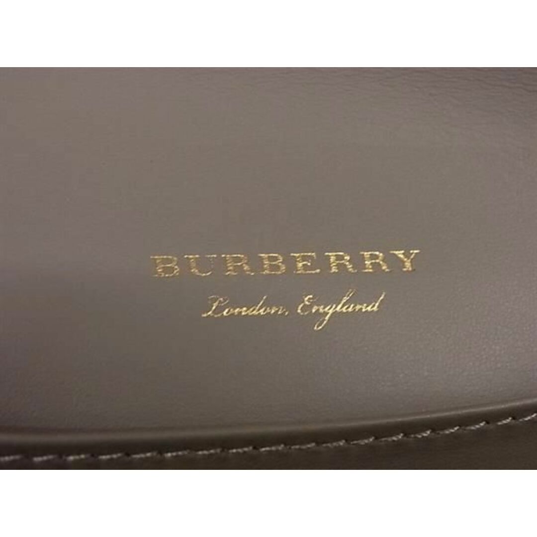 BURBERRY(バーバリー)の■新品同様■ BURBERRY バーバリー レザー ショルダーバッグ クロスボディ ポシェット ピンク系 FA7362  メンズのバッグ(ショルダーバッグ)の商品写真