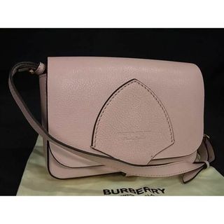 バーバリー(BURBERRY)の■新品同様■ BURBERRY バーバリー レザー ショルダーバッグ クロスボディ ポシェット ピンク系 FA7362 (ショルダーバッグ)