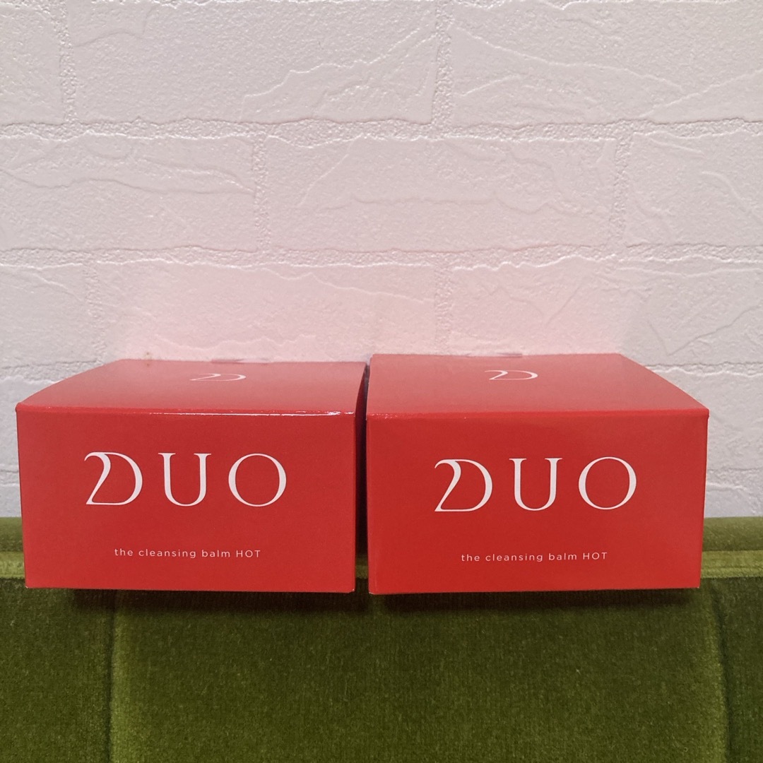 DUO(デュオ)のDUO デュオ ザ クレンジングバーム  ホット 90g×２個セット コスメ/美容のスキンケア/基礎化粧品(クレンジング/メイク落とし)の商品写真