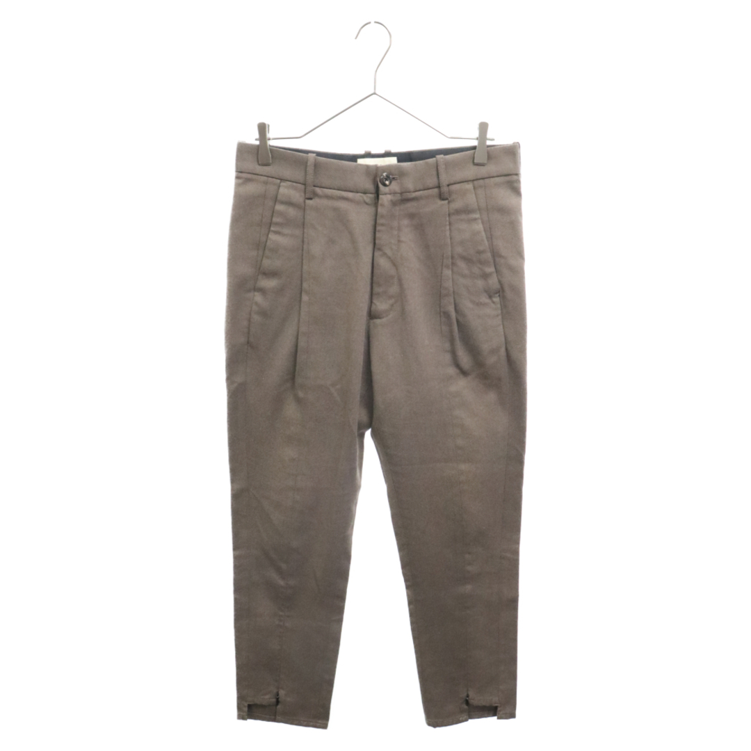 Jieda(ジエダ)のJieda ジエダ SWITCHING TUCK SLACKS PANTS スウィッチング タックパンツ スラックス ブラウン Jie-20S-PT05-A メンズのパンツ(その他)の商品写真