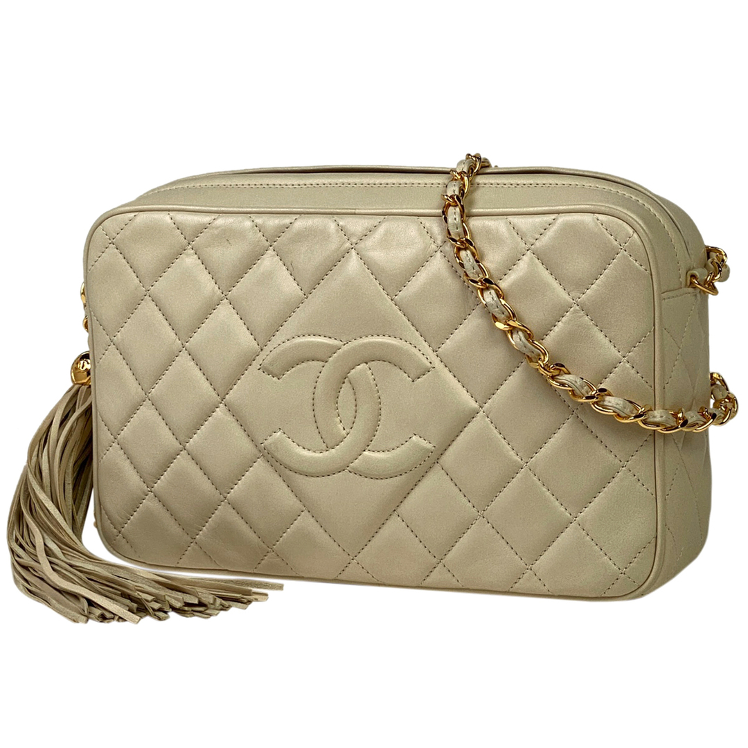 CHANEL(シャネル)のシャネル ココマーク フリンジ チェーン ショルダーバッグ レディース 【中古】 レディースのバッグ(ショルダーバッグ)の商品写真