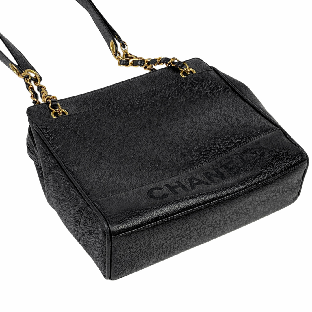 CHANEL(シャネル)のシャネル ロゴ チェーン トートバッグ レディース 【中古】 レディースのバッグ(トートバッグ)の商品写真