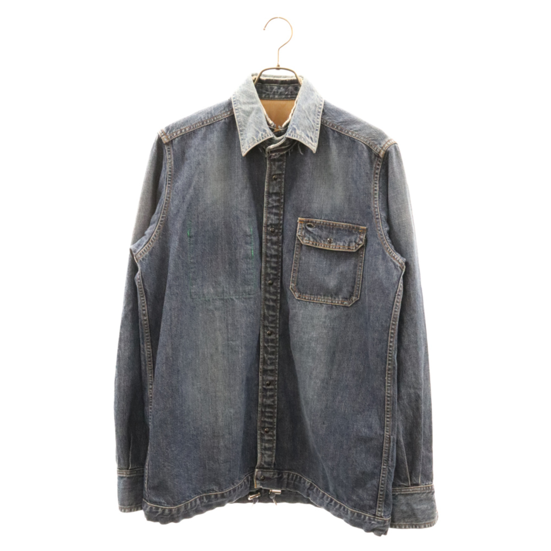 sacai - Sacai サカイ ダメージ加工 オーバーサイズ デニム sacai - Sacai サカイ ダメージ加工 オーバーサイズ デニム