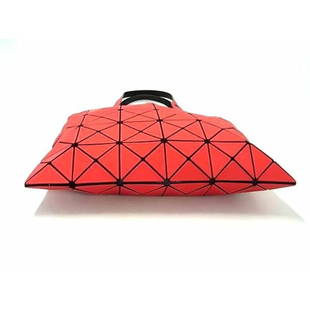 ISSEY MIYAKE(イッセイミヤケ)の■極美品■ BAO BAO ISSEY MIYAKE バオバオイッセイミヤケ ルーセント PVC トートバッグ ハンドバッグ レッド系 AY1618 レディースのアクセサリー(その他)の商品写真