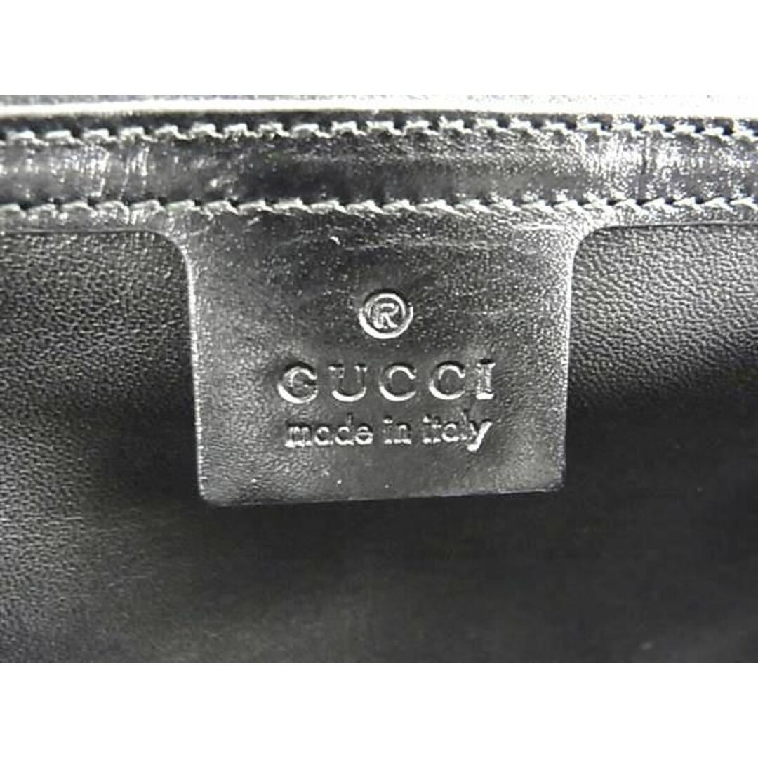 Gucci(グッチ)の■極美品■ GUCCI グッチ 323652 レザー ハンドバッグ トートバッグ レディース ブラック系 FA5928  レディースのバッグ(ハンドバッグ)の商品写真