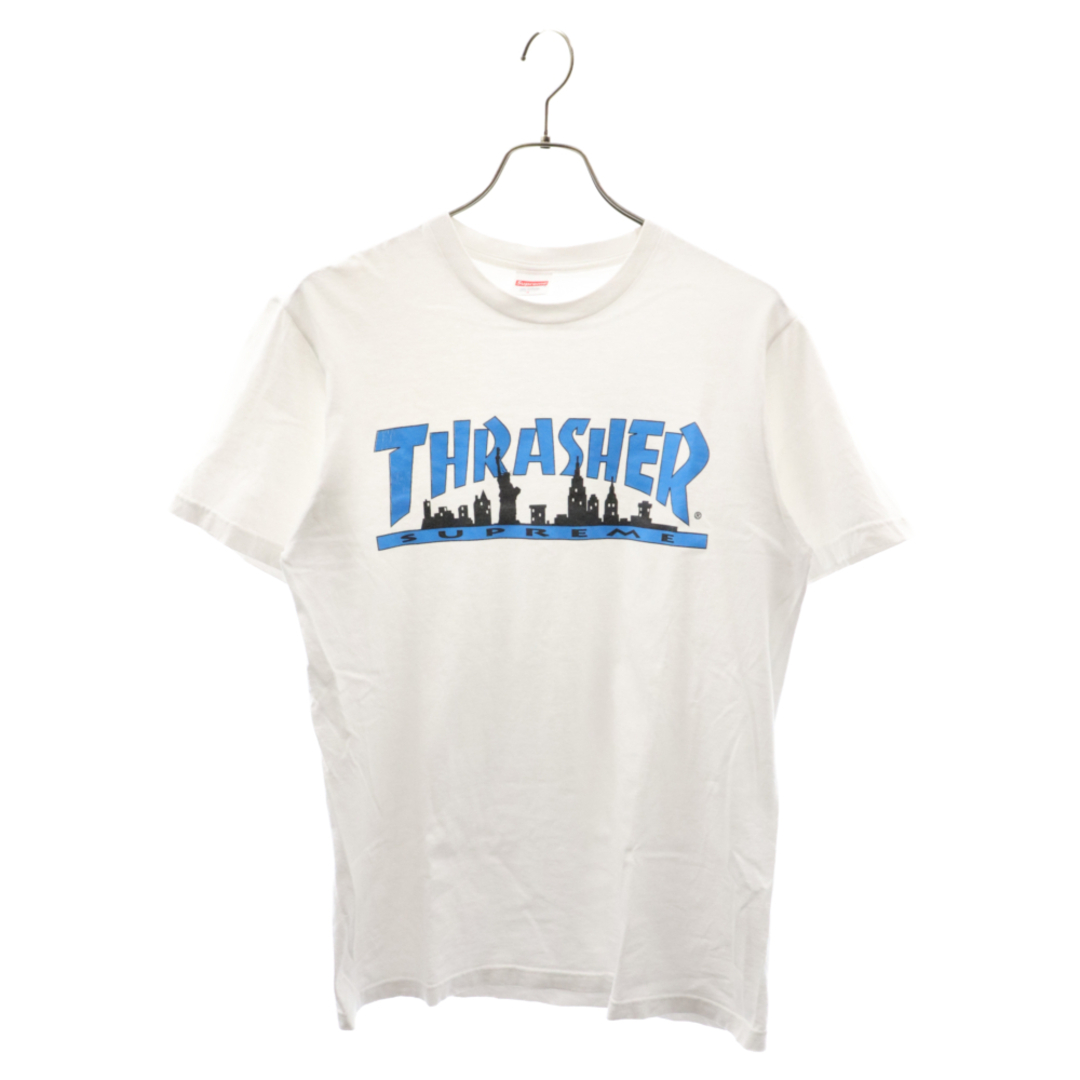 Supreme(シュプリーム)のSUPREME シュプリーム 21AW×Thrasher Skyline Tee スラッシャー スカイラインロゴ半袖Tシャツ ホワイト メンズのトップス(Tシャツ/カットソー(半袖/袖なし))の商品写真