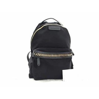 Stella McCartney - ■新品同様■ STELLA McCARTNEY ステラ マッカートニー ナイロン チェーン リュックサック バックパック ブラック系 FA5903 