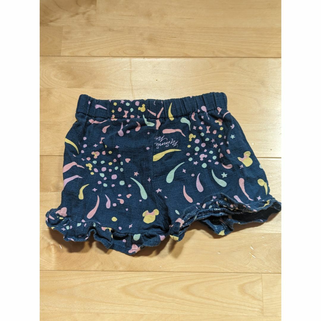 80センチ　甚平　ミニー キッズ/ベビー/マタニティのベビー服(~85cm)(甚平/浴衣)の商品写真