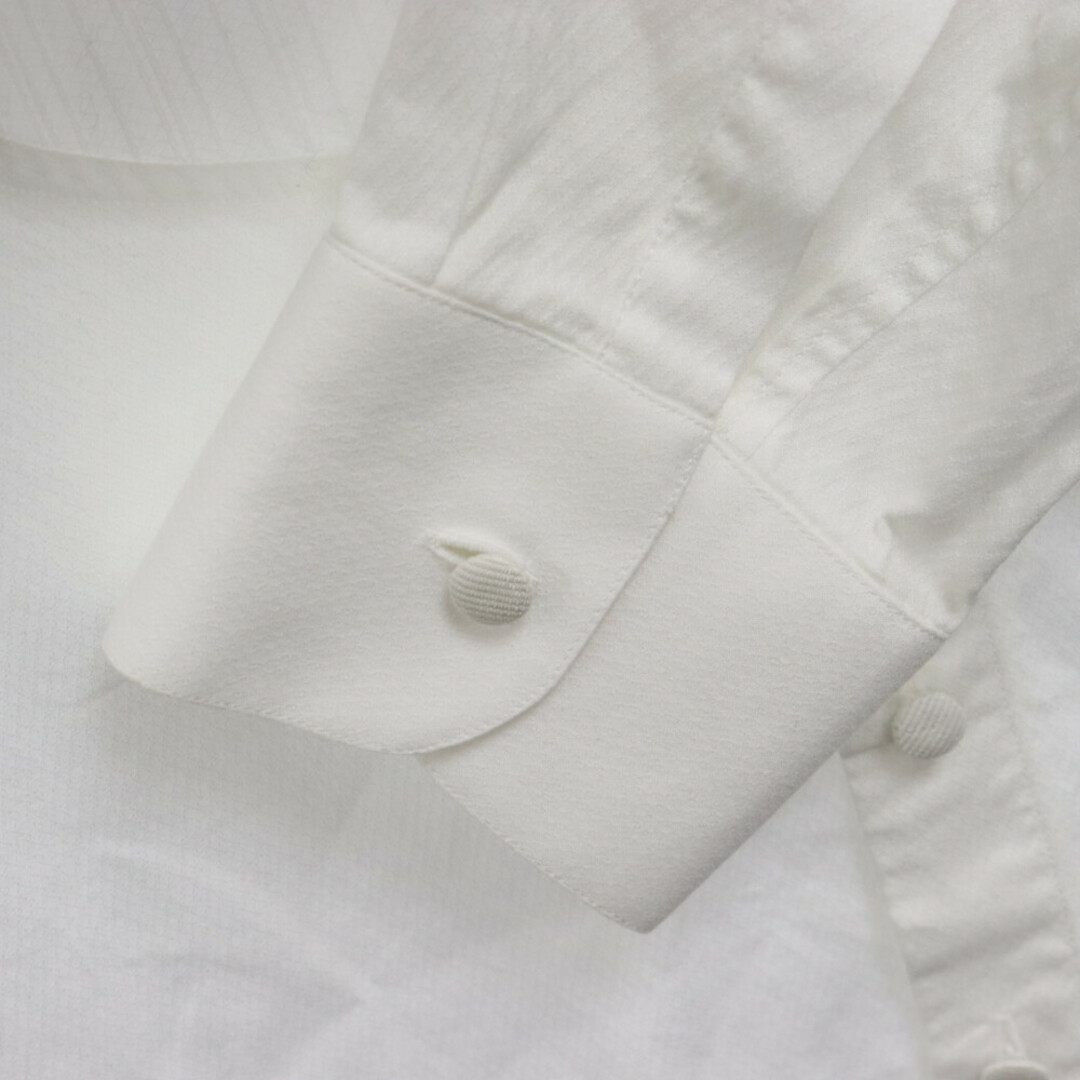DOLCE&GABBANA(ドルチェアンドガッバーナ)のDOLCE & GABBANA ドルチェアンドガッバーナ シングルカフス ドレスシャツ シャツカラー ホワイト G5BY1T/FM5CP メンズのトップス(シャツ)の商品写真