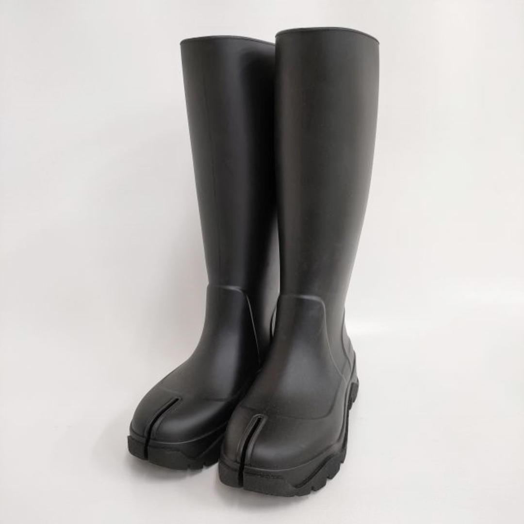 MM6(エムエムシックス)のMAISON MARGIELA 未使用 タビラバーブーツ 足袋 TABI  S58WW0159 サイズ38 定価151800円 ブラック レディース メゾンマルジェラ【中古】4-0428G♪ レディースの靴/シューズ(ブーツ)の商品写真