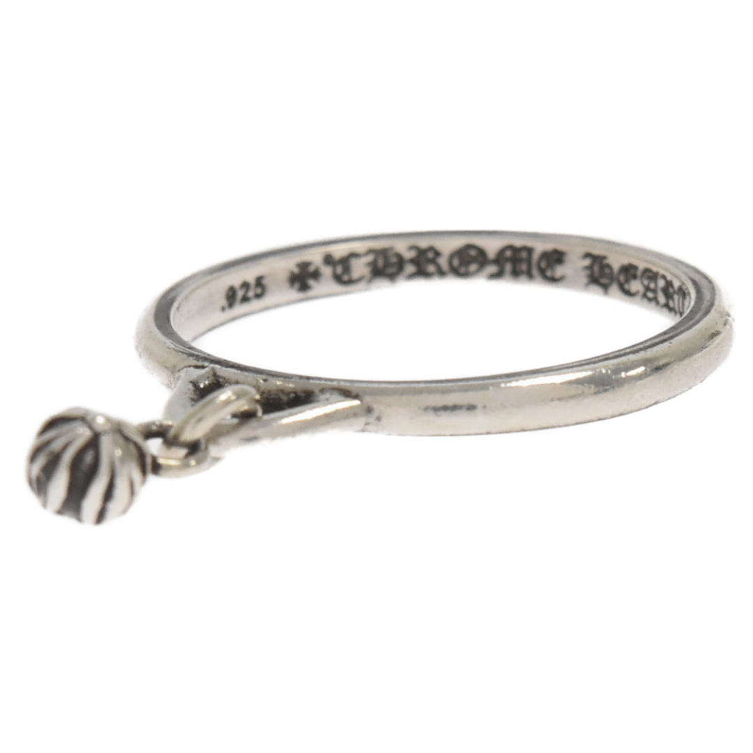 Chrome Hearts(クロムハーツ)のCHROME HEARTS クロムハーツ STACK DROP BEAD RING スタックドロップビードリングシルバー 9号 メンズのアクセサリー(リング(指輪))の商品写真