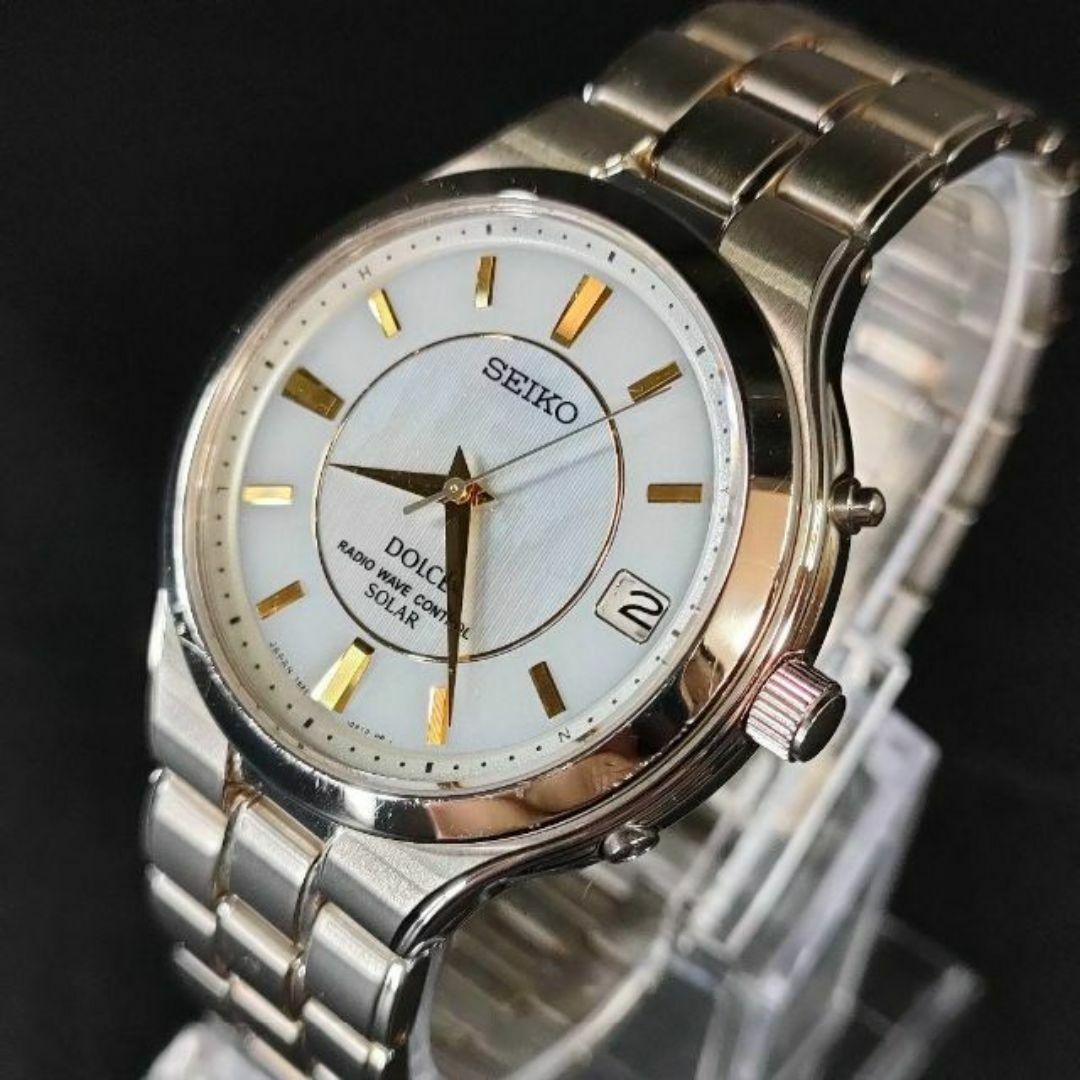 極美品【稼働品】SEIKO セイコードルチェ シェル文字盤 ゴールド 極美品【稼働品】SEIKO セイコードルチェ シェル文字盤 ゴールド