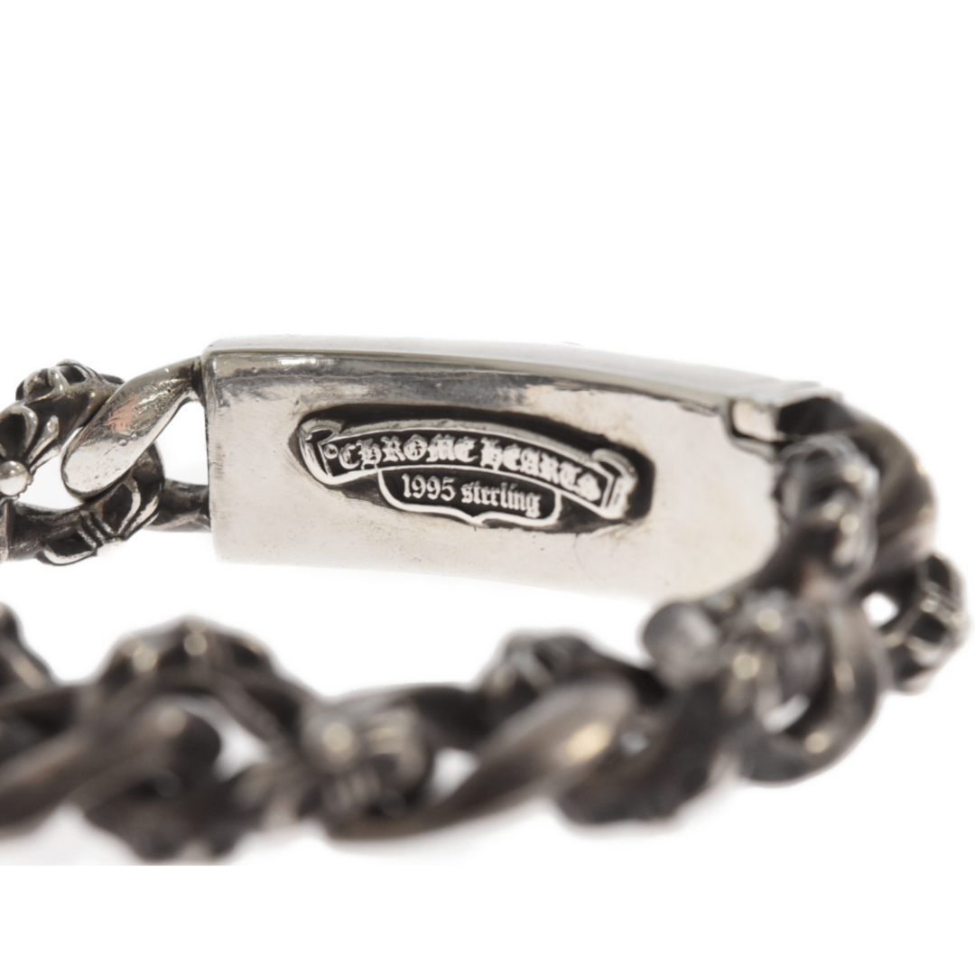 Chrome Hearts(クロムハーツ)のCHROME HEARTS クロムハーツ ID DAGGER/ダガーIDファンシーリンク シルバーブレスレット 13LINK メンズのアクセサリー(ブレスレット)の商品写真