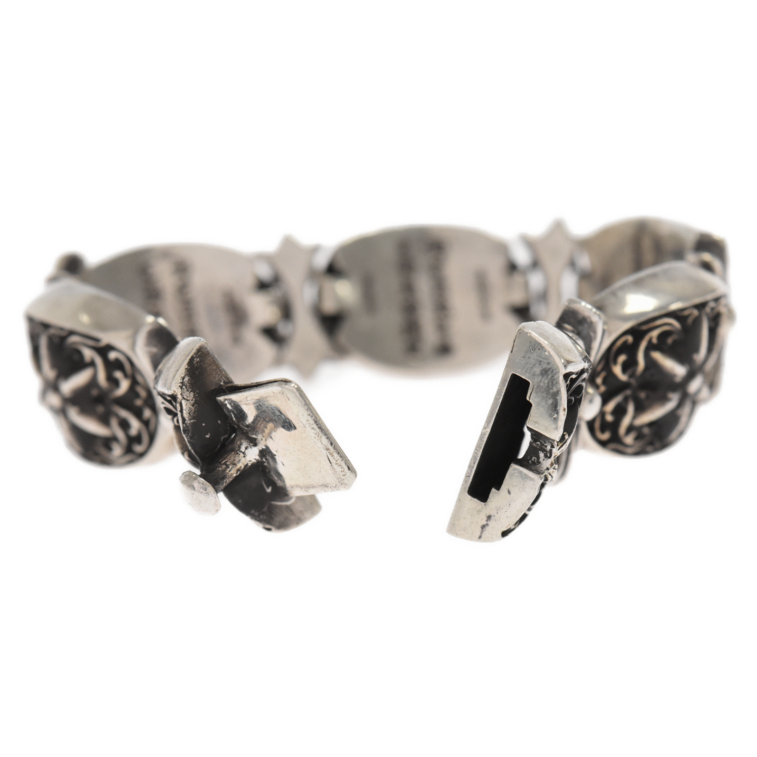 Chrome Hearts(クロムハーツ)のCHROME HEARTS クロムハーツ 5LINK TINY OVAL STAR LINK 5リンク タイニー オーバル ブレスレット シルバー メンズのアクセサリー(ブレスレット)の商品写真