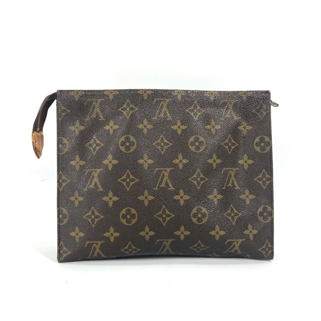 LOUIS VUITTON(ルイヴィトン)のルイヴィトン LOUIS VUITTON ポッシュトワレ26 M47542 モノグラム メイクポーチ 化粧ポーチ セカンドバッグ カバン ポーチ モノグラムキャンバス ブラウン レディースのファッション小物(ポーチ)の商品写真