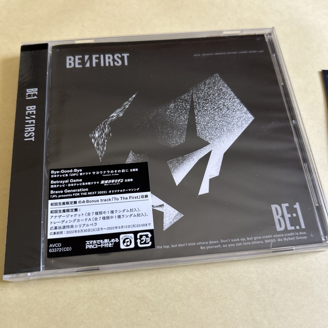 BE：1（初回生産限定盤） エンタメ/ホビーのCD(ポップス/ロック(邦楽))の商品写真
