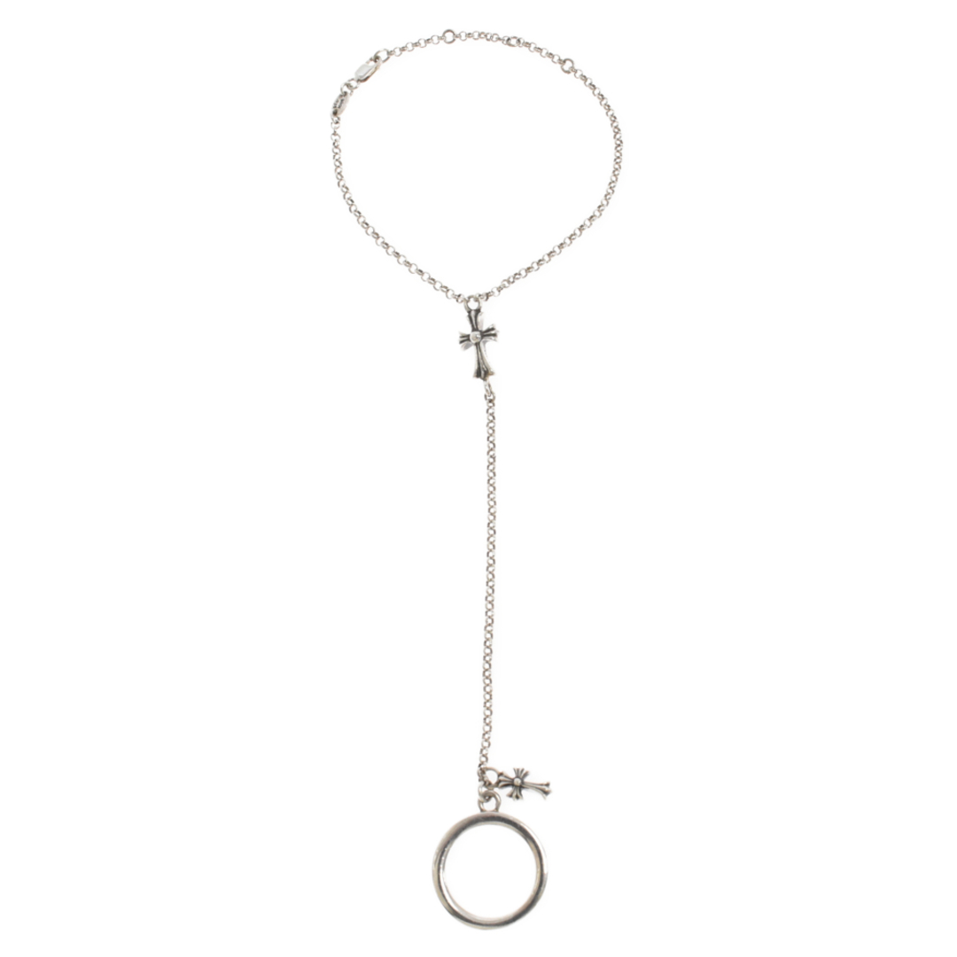 Chrome Hearts(クロムハーツ)のCHROME HEARTS クロムハーツ BRACELET CHAIN NTFL RING ブレスレット チェーン NTFLリング シルバー メンズのアクセサリー(ブレスレット)の商品写真