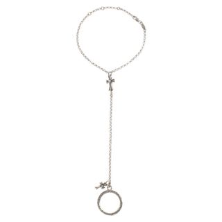 クロムハーツ(Chrome Hearts)のCHROME HEARTS クロムハーツ BRACELET CHAIN NTFL RING ブレスレット チェーン NTFLリング シルバー(ブレスレット)