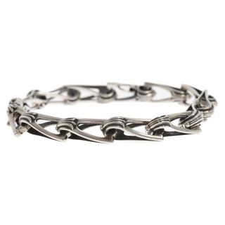 クロムハーツ(Chrome Hearts)のCHROME HEARTS クロムハーツ WINDOW CHAIN ウインドウ チェーン シルバーブレスレット バングル シルバー(ブレスレット)