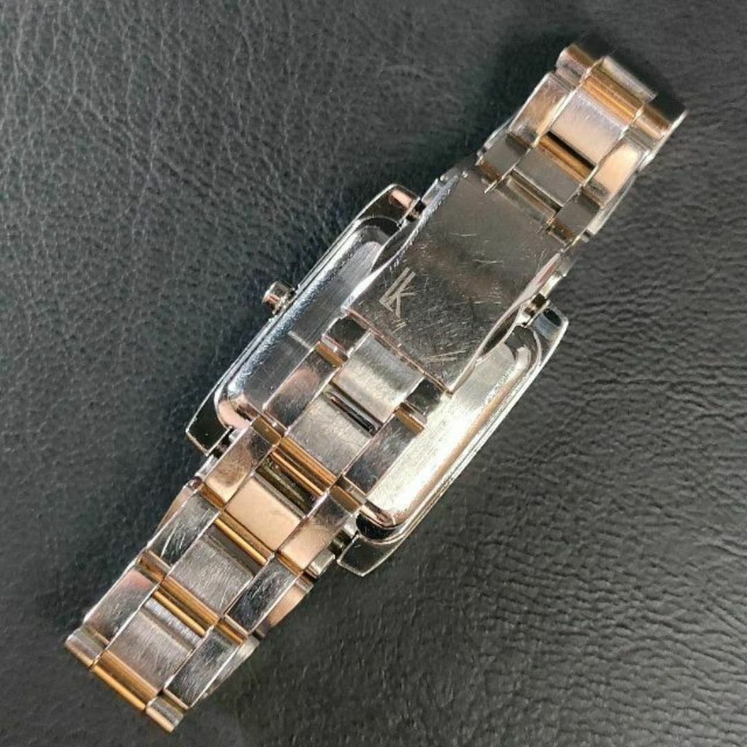 SEIKO(セイコー)の美品【稼働品】SEIKO　セイコールキア　7N82　ホワイト　シルバー　スクエア レディースのファッション小物(腕時計)の商品写真