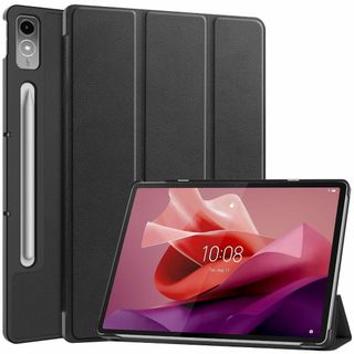 【数量限定】For Lenovo Tab P12 ケース タブレット 三つ折りス(タブレット)