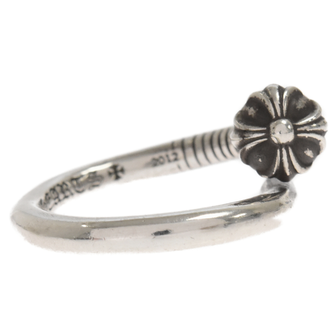 Chrome Hearts(クロムハーツ)のCHROME HEARTS クロムハーツ NAIL CRSBALL ネイルクロスボール リング15号 シルバー メンズのアクセサリー(リング(指輪))の商品写真