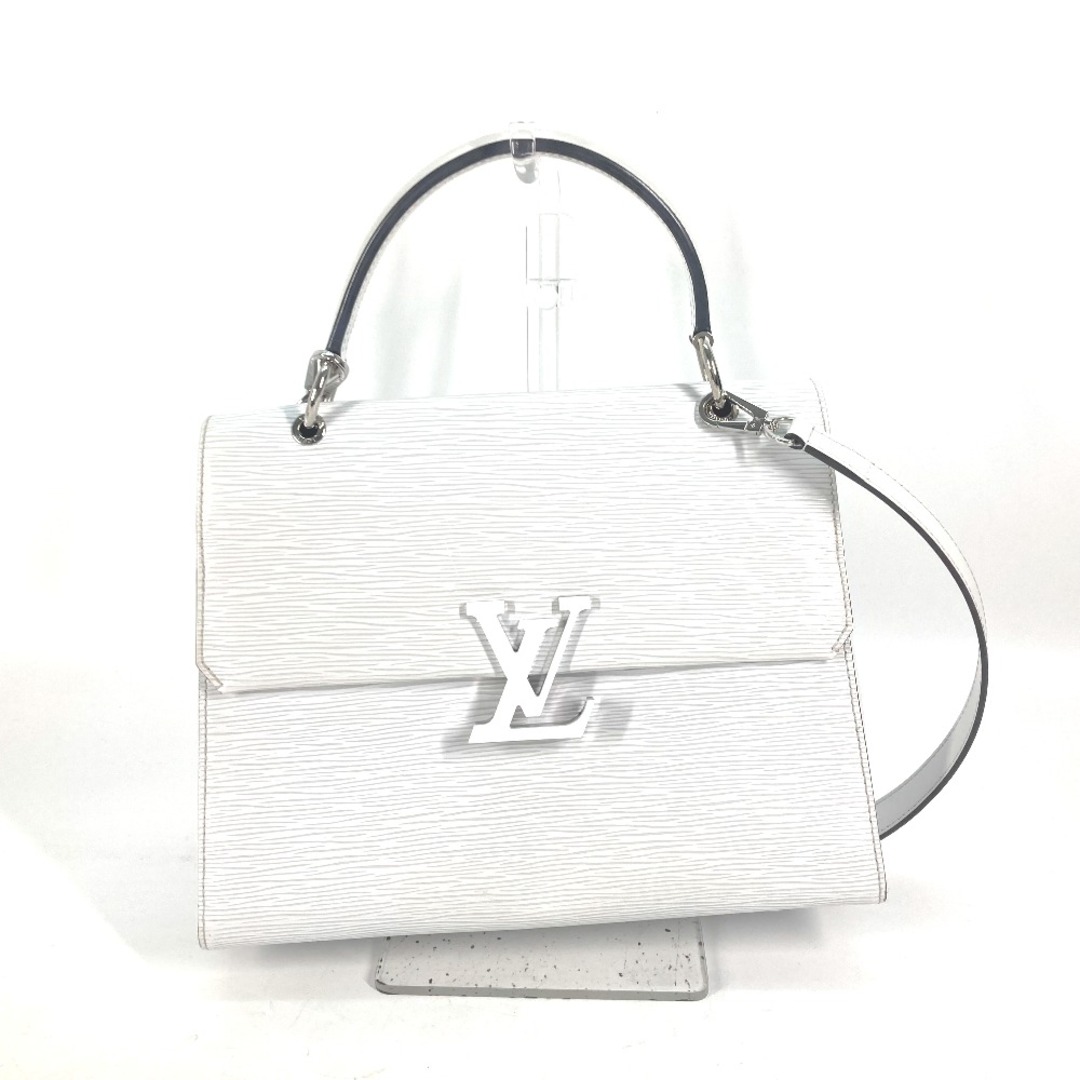 LOUIS VUITTON(ルイヴィトン)のルイヴィトン LOUIS VUITTON グルネルMM  M53690 エピ トートバッグ カバン 2WAY 肩掛け ショルダーバッグ エピレザー ホワイト 美品 レディースのバッグ(ショルダーバッグ)の商品写真