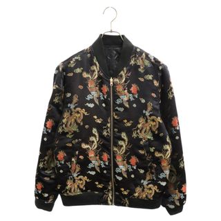 シュプリーム(Supreme)のSUPREME シュプリーム 15SS Emperor Reversible Bomber キルティング リバーシブル ボンバージャケット ブラック(フライトジャケット)