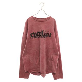 cvtvlist カタリスト グラフィックロゴプリント長袖Tシャツ 2101090303 ピンク(Tシャツ/カットソー(七分/長袖))