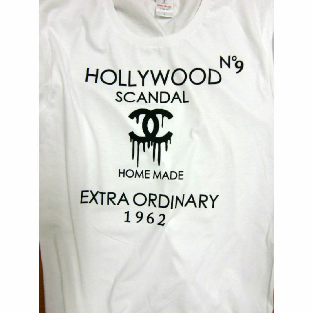 Mサイズ-HollyWoodScandal No,9CC-S/wht メンズのトップス(Tシャツ/カットソー(半袖/袖なし))の商品写真