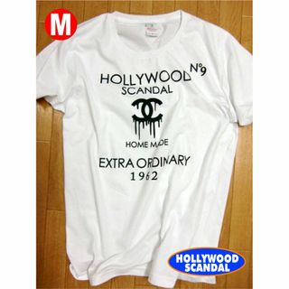 Mサイズ-HollyWoodScandal No,9CC-S/wht(Tシャツ/カットソー(半袖/袖なし))