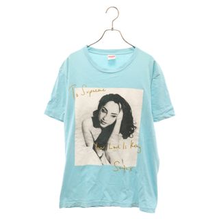 シュプリーム(Supreme)のSUPREME シュプリーム 17SS Sade Tee シャーデー フォトプリント 半袖Tシャツ カットソー ライトブルー(Tシャツ/カットソー(半袖/袖なし))