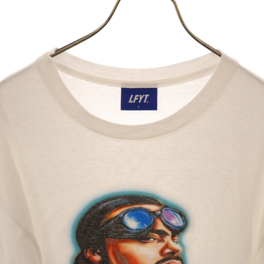 Lafayette ラファイエット 24SS BIG PUN AIRBRUSH TEE ビッグパンエアーブラッシュ半袖Tシャツ LS240105 ホワイト メンズのトップス(Tシャツ/カットソー(半袖/袖なし))の商品写真