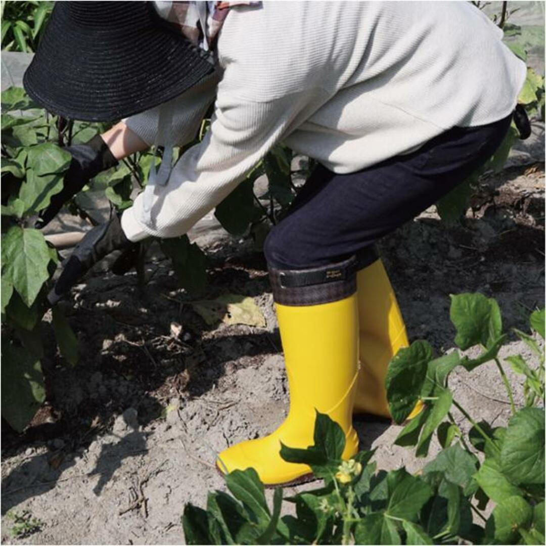 農業専用長靴ロング 京の農林女子モデル レディースの靴/シューズ(レインブーツ/長靴)の商品写真