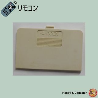 パナソニック(Panasonic)のナショナル エアコン リモコン A75C384 フタ ( #6749 )(エアコン)