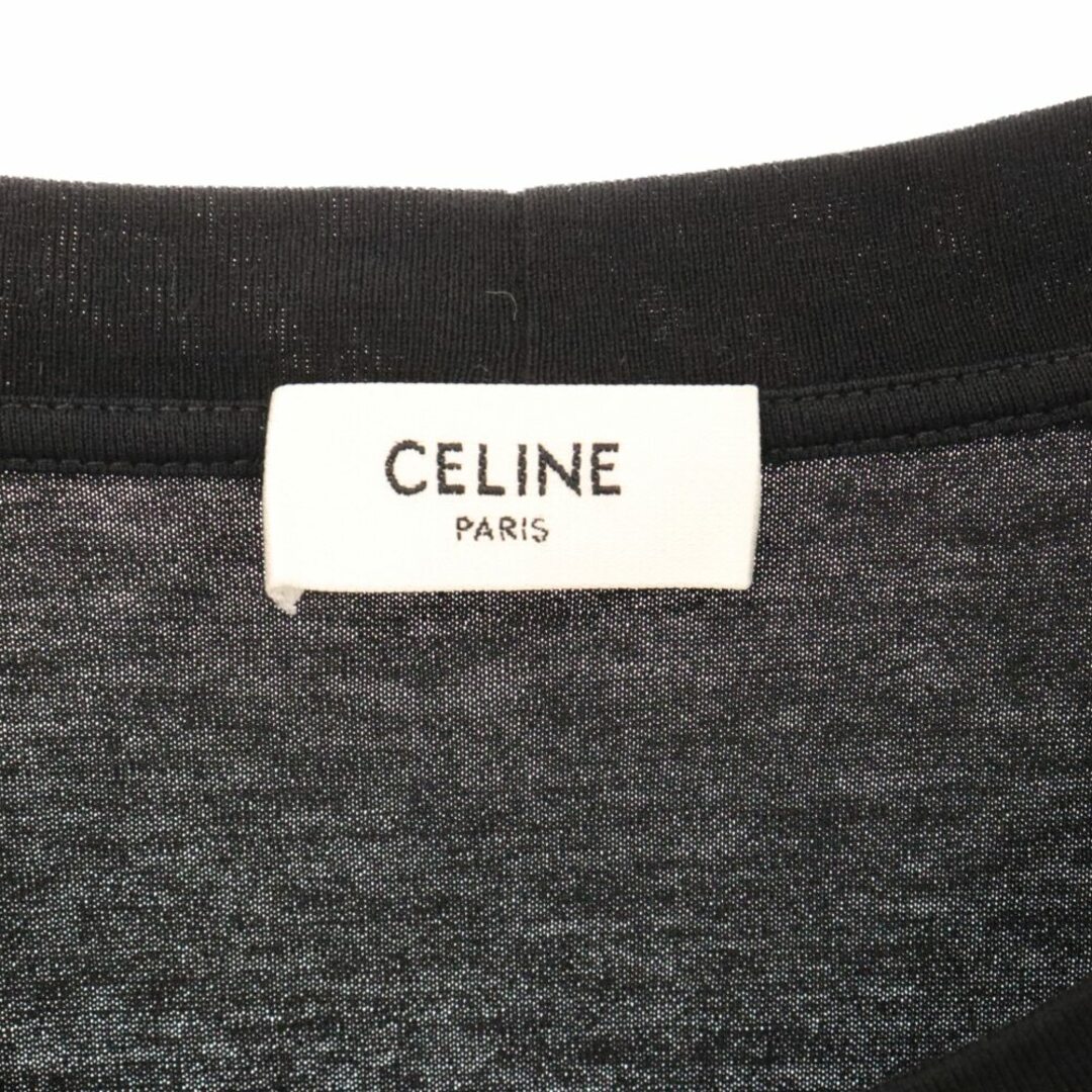 celine(セリーヌ)のCELINE セリーヌ 24SS ロゴプリント 半袖Tシャツ カットソー ブラック 2X85H651Q メンズのトップス(Tシャツ/カットソー(半袖/袖なし))の商品写真