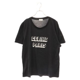 celine - セリーヌ ペイント ロゴ Tシャツ メンズ ブラック CELINE ...