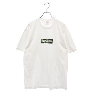 シュプリーム(Supreme)のSUPREME シュプリーム 23AW Box Logo Tee カモフラボックスロゴプリント半袖Tシャツ クルーネックカットソー ホワイト(Tシャツ/カットソー(半袖/袖なし))