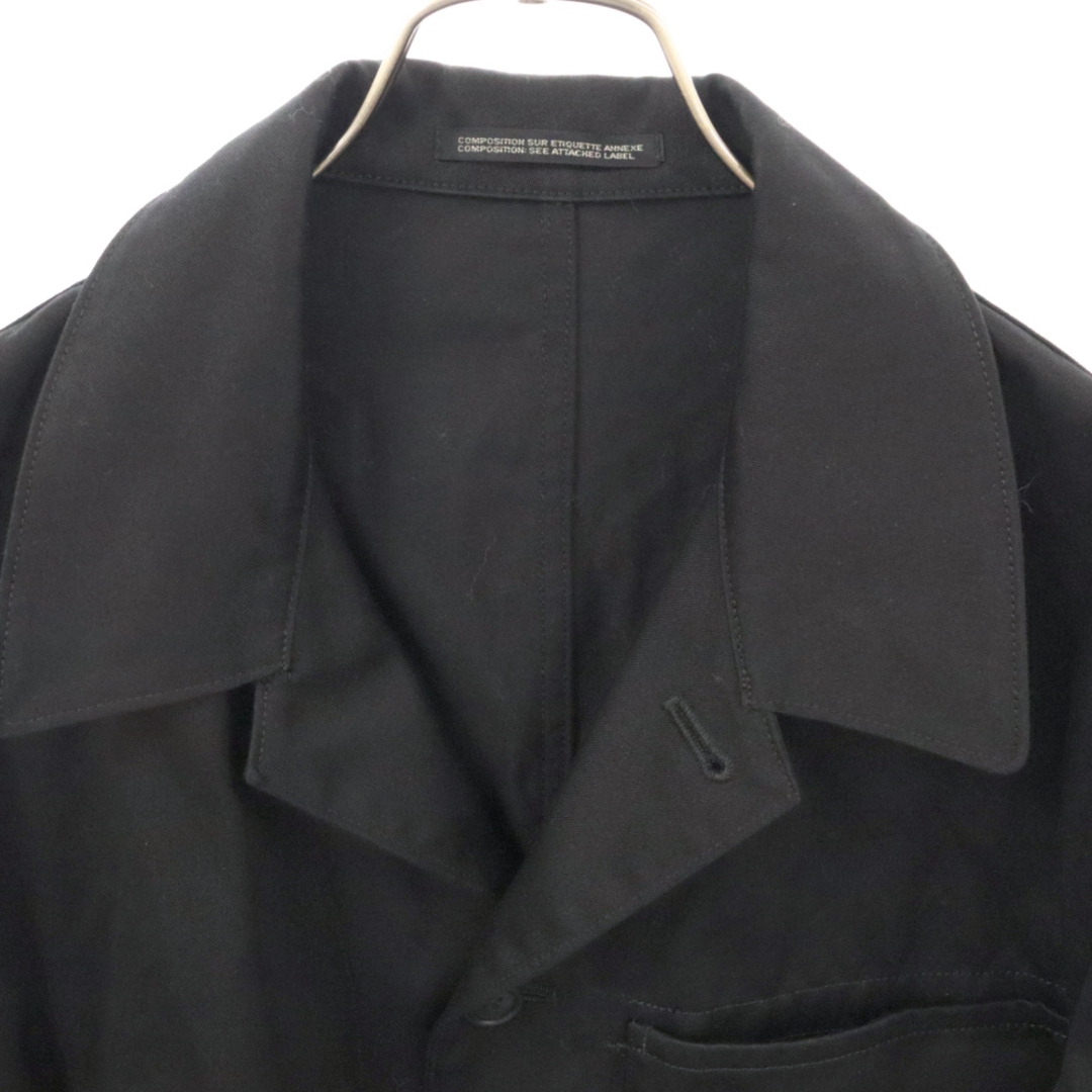 Yohji Yamamoto(ヨウジヤマモト)のYohji Yamamoto POUR HOMME ヨウジヤマモト プールオム カバーオールジャケット HR-Y01-002 ブラック メンズのジャケット/アウター(フライトジャケット)の商品写真