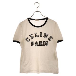 セリーヌ(celine)のCELINE セリーヌ ロゴプリント 半袖Tシャツ カットソー 2X779501F ホワイト レディース(Tシャツ(半袖/袖なし))