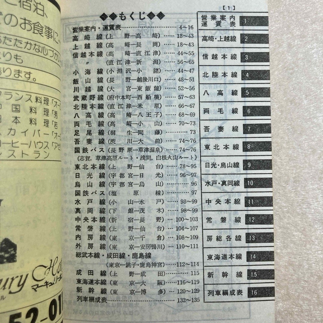 時刻表 1980年 陽春号 高崎鉄道管理局 エンタメ/ホビーの本(趣味/スポーツ/実用)の商品写真