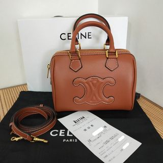 セリーヌ(celine)のCELINE スモール ボストン キュイル トリオンフ (ハンドバッグ)