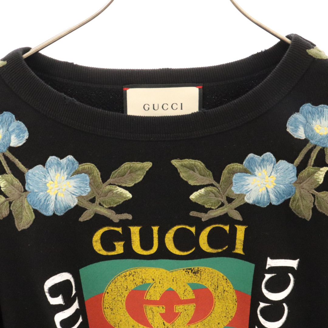 Gucci - GUCCI グッチ 17AW オールドロゴ LOVEDスタッズ フラワー刺繍 Gucci - GUCCI グッチ 17AW オールドロゴ LOVEDスタッズ フラワー刺繍